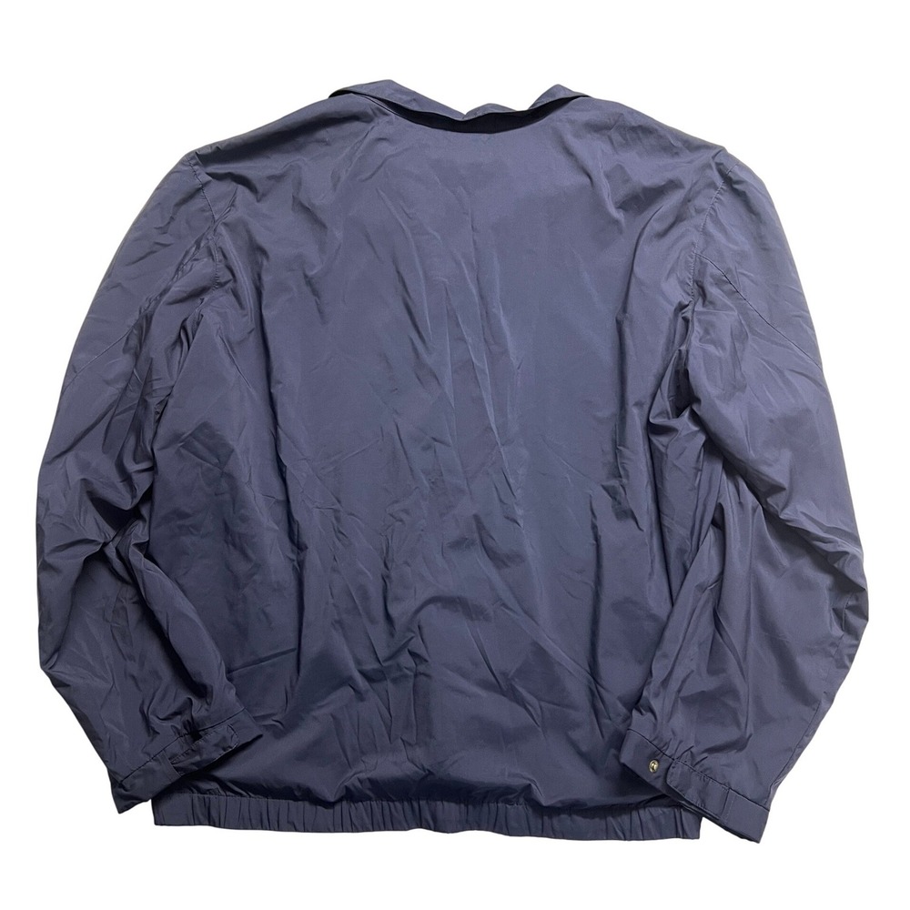 Polo Golf Ralph Lauren Quail Hollow Championship Windbreaker Navy Blue Mens L - Picture 2 of 13
